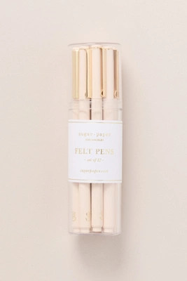 Sugar Paper Felt Pens, Set of 12 | Anthropologie (US)