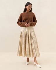 Emlyn Pleated Skirt | Loeffler Randall