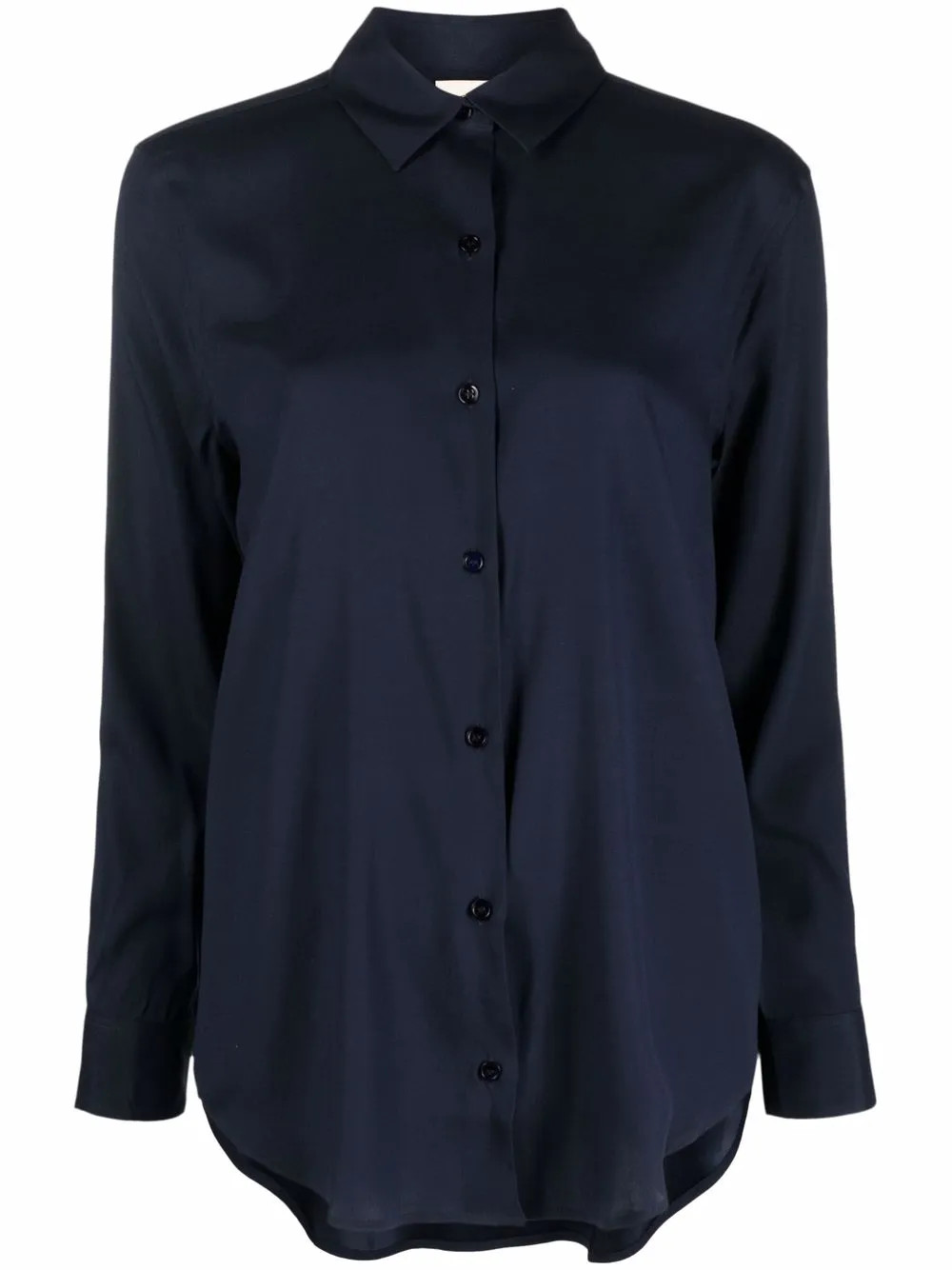 PAULA long-sleeve Silk Shirt - Farfetch | Farfetch Global
