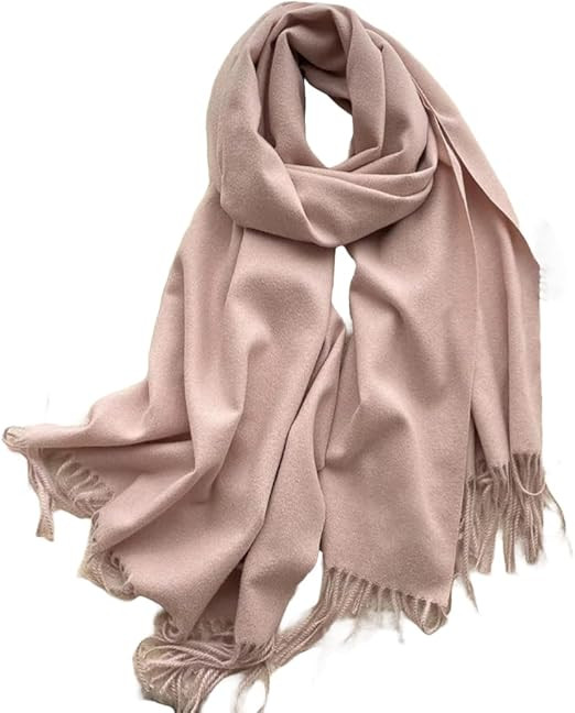 Luxe Wrap Cashmere Feel Winter Scarf For Women Ultimate Comfort Elegance Flights Soft Cozy Travel | Amazon (US)