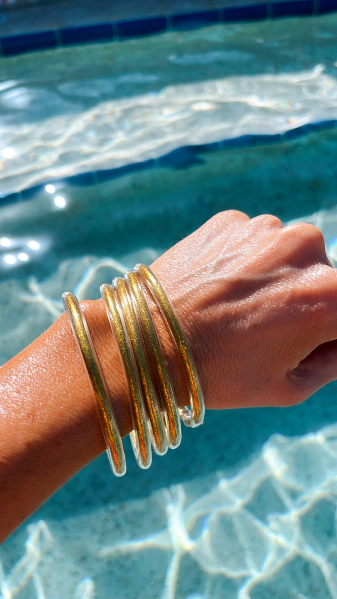 Jelly bracelet set! Perfect for pool, beach, or vacation! You can wear them in the water

#LTKTravel #LTKSwim #LTKSeasonal