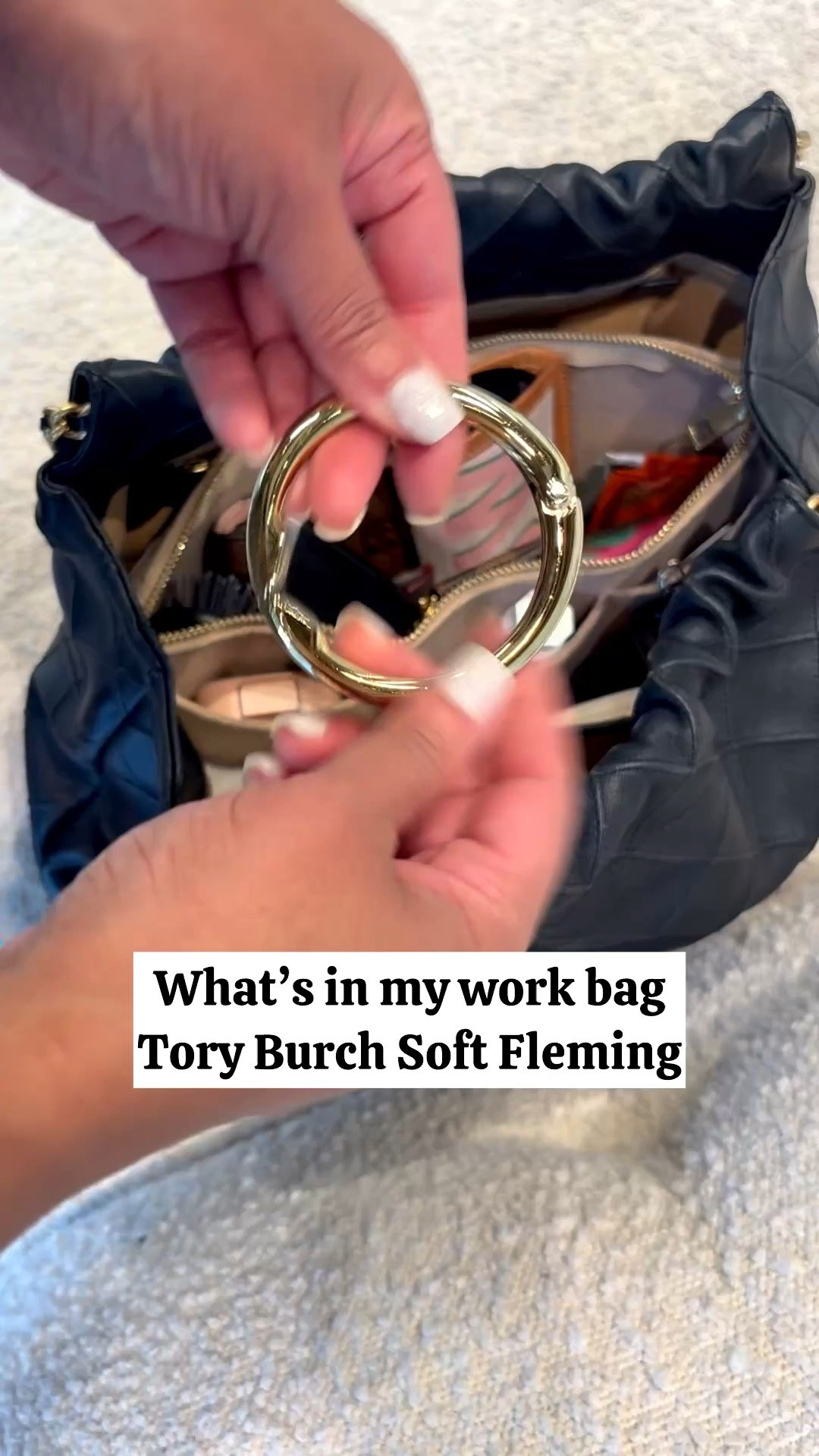 A fun what’s in my bag with one of my favorite work bags, the Gory Burch soft Fleming hobo!

#LTKWorkwear #LTKdayinmylife