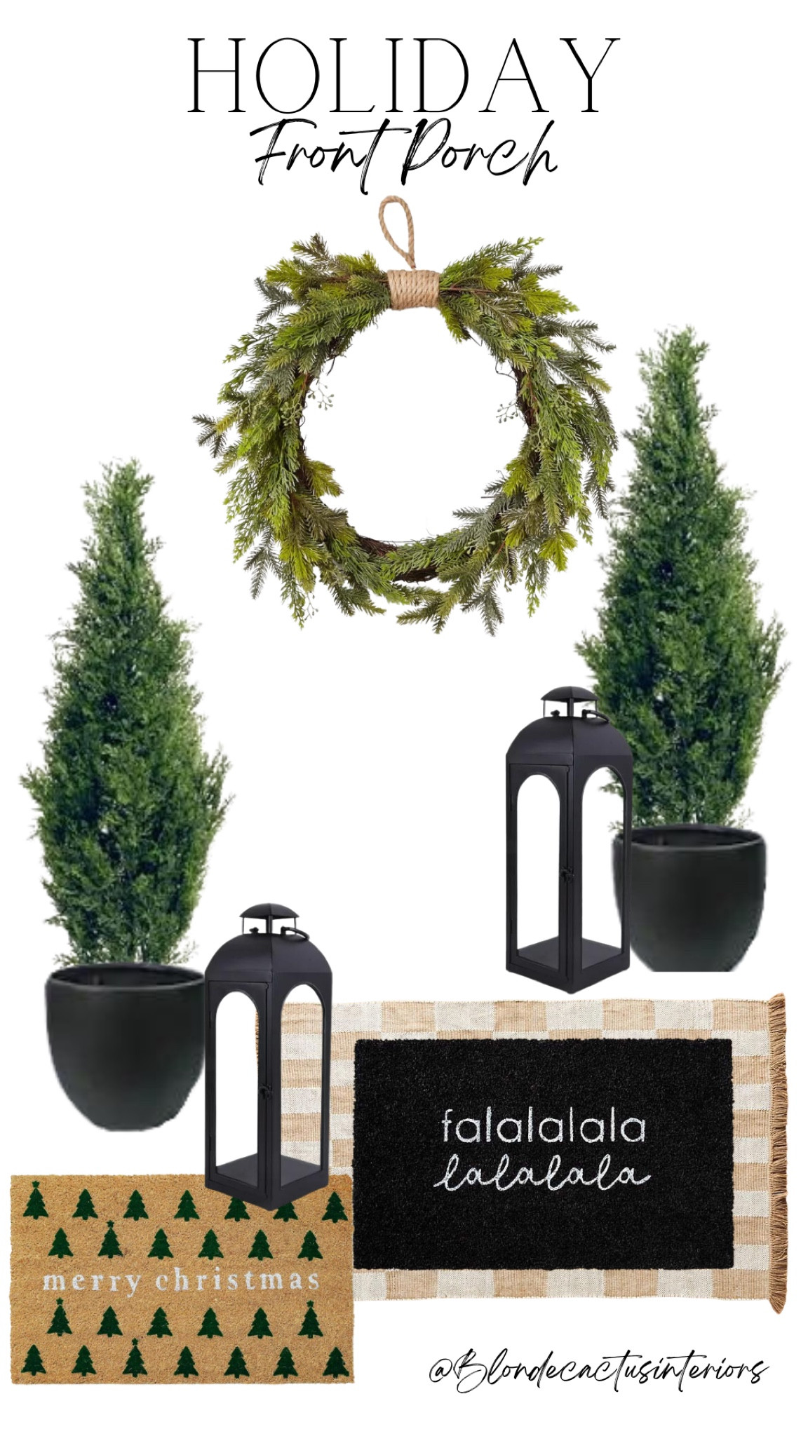 Holiday front porch 

#LTKSeasonal #LTKhome #LTKHoliday