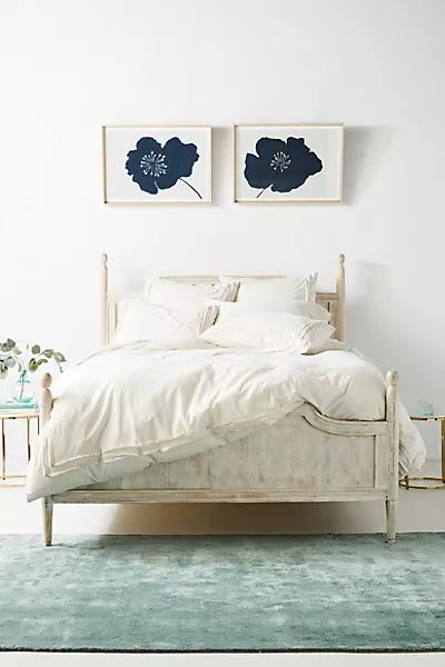 Joey Washed Percale Duvet Cover | Anthropologie (US)
