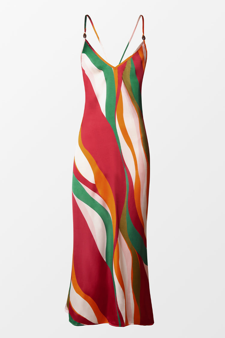 Joanne Backless Tie Dress | Cupshe