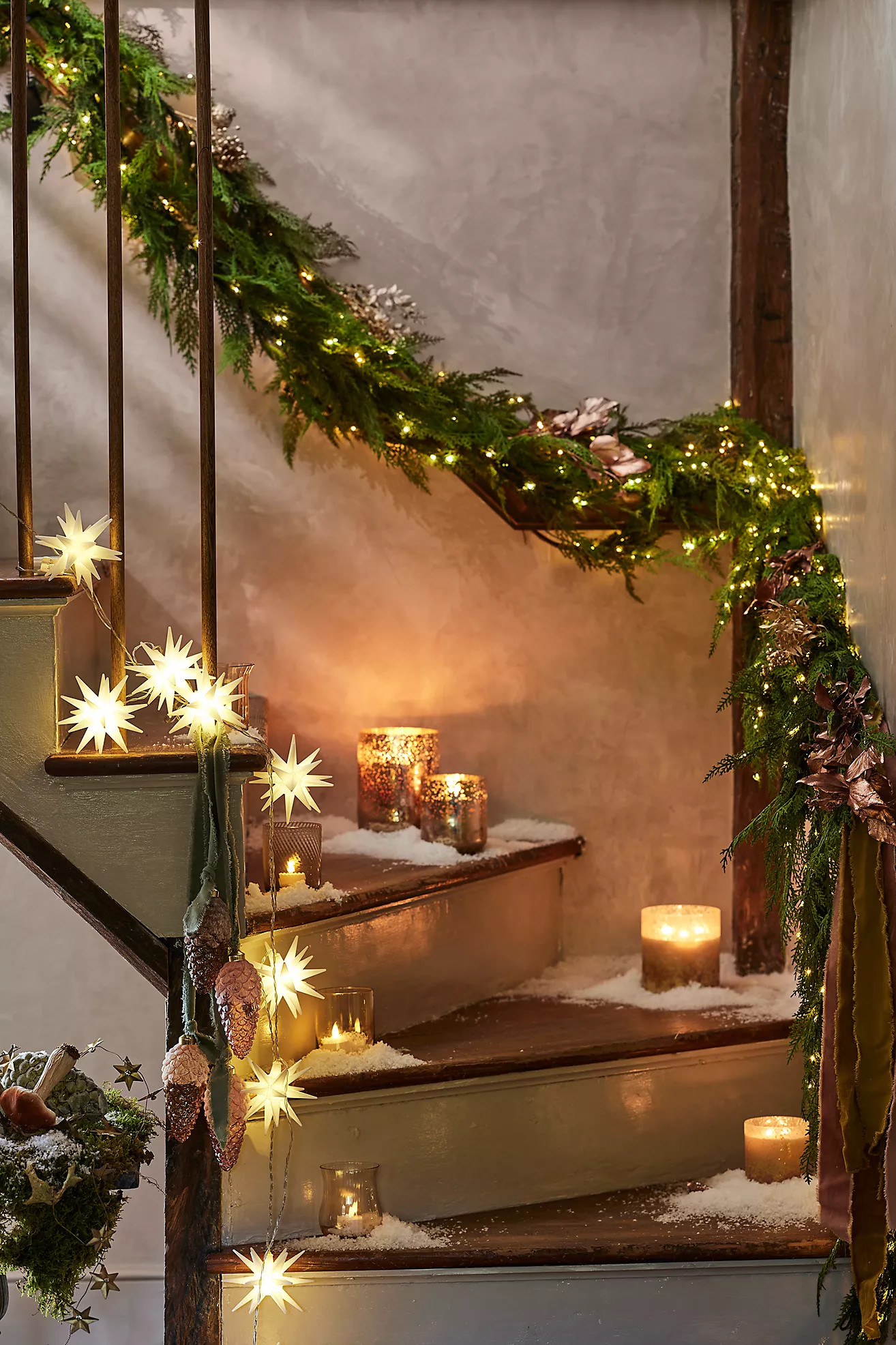 Stargazer Moravian Star String Lights | Anthropologie (US)