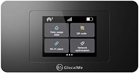 GlocalMe U3X DuoTurbo 4G LTE Mobile Hotspot, Portable WiFi Device Worldwide MIFI with US 8GB & Gl... | Amazon (US)