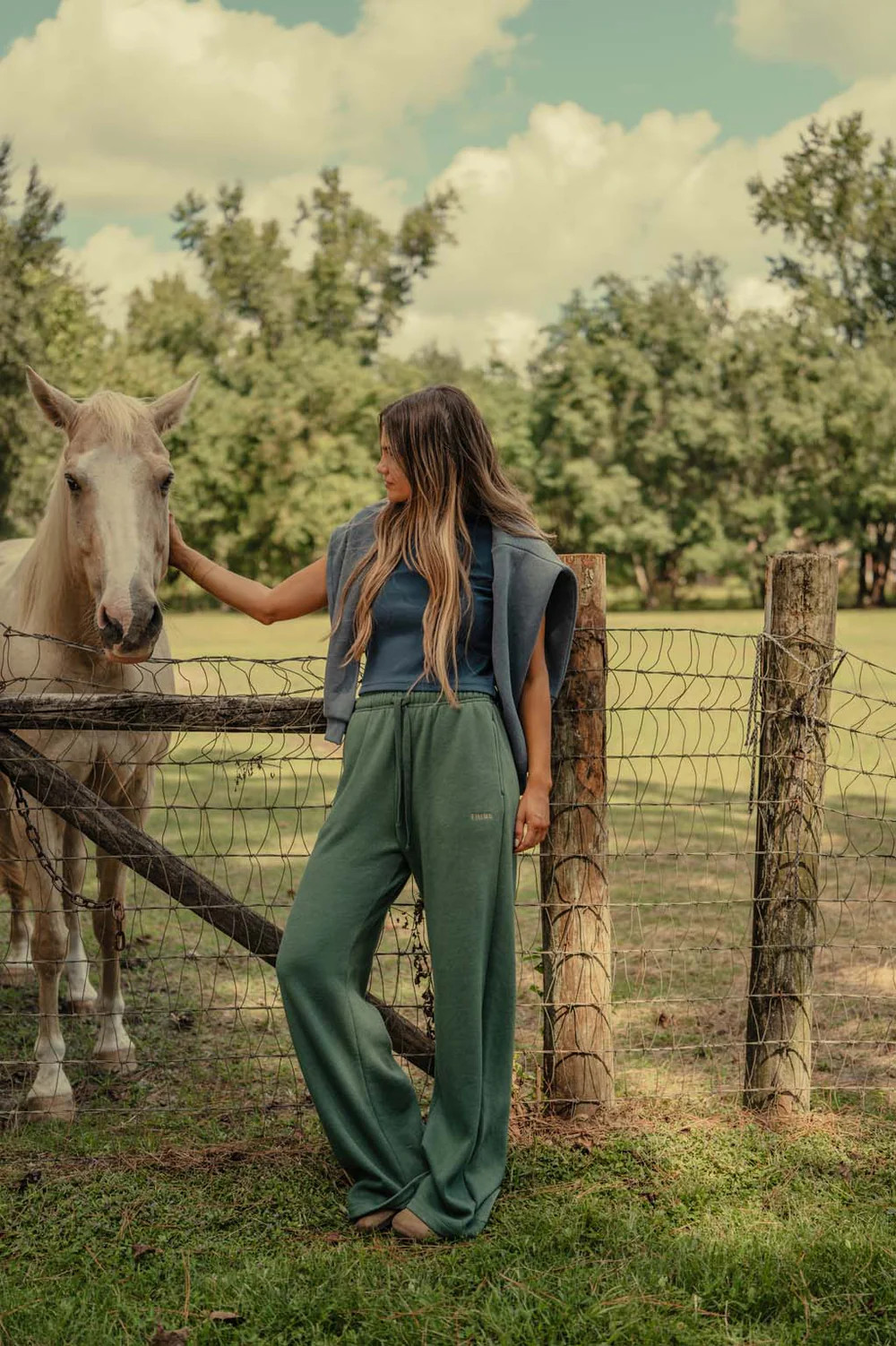 Butter Wide Leg - Coastal Countryside | Tribe Kelley