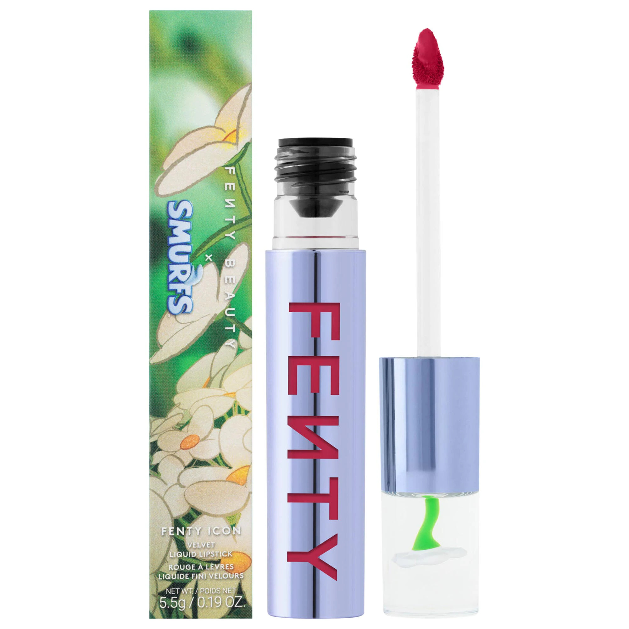 Fenty Beauty by Rihanna Icon Velvet Liquid Lipstick Smurf'melon 0.19 oz/5.5 g | Sephora (US)