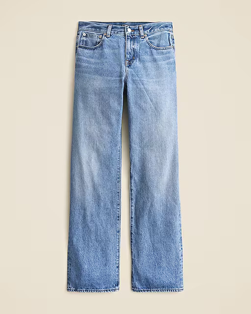 High-rise relaxed straight jean in 1984 rigid | J. Crew US
