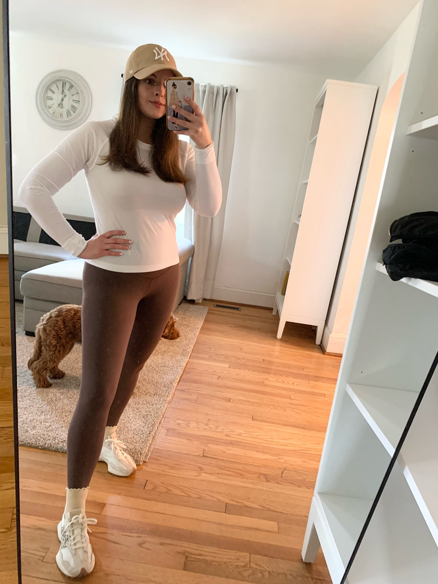 Absolute favorite activewear! I wear this to the gym all the time. 

white workout top, brown leggings, spring workout clothes / aerie, athleta 

#LTKfindsunder100 #LTKfitness #LTKSeasonal