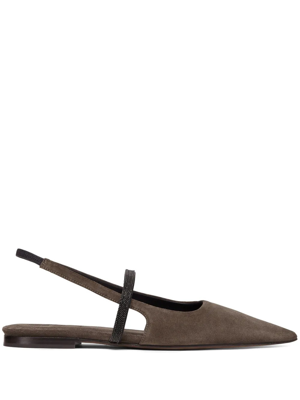 suede sling-back ballerinas | Farfetch Global