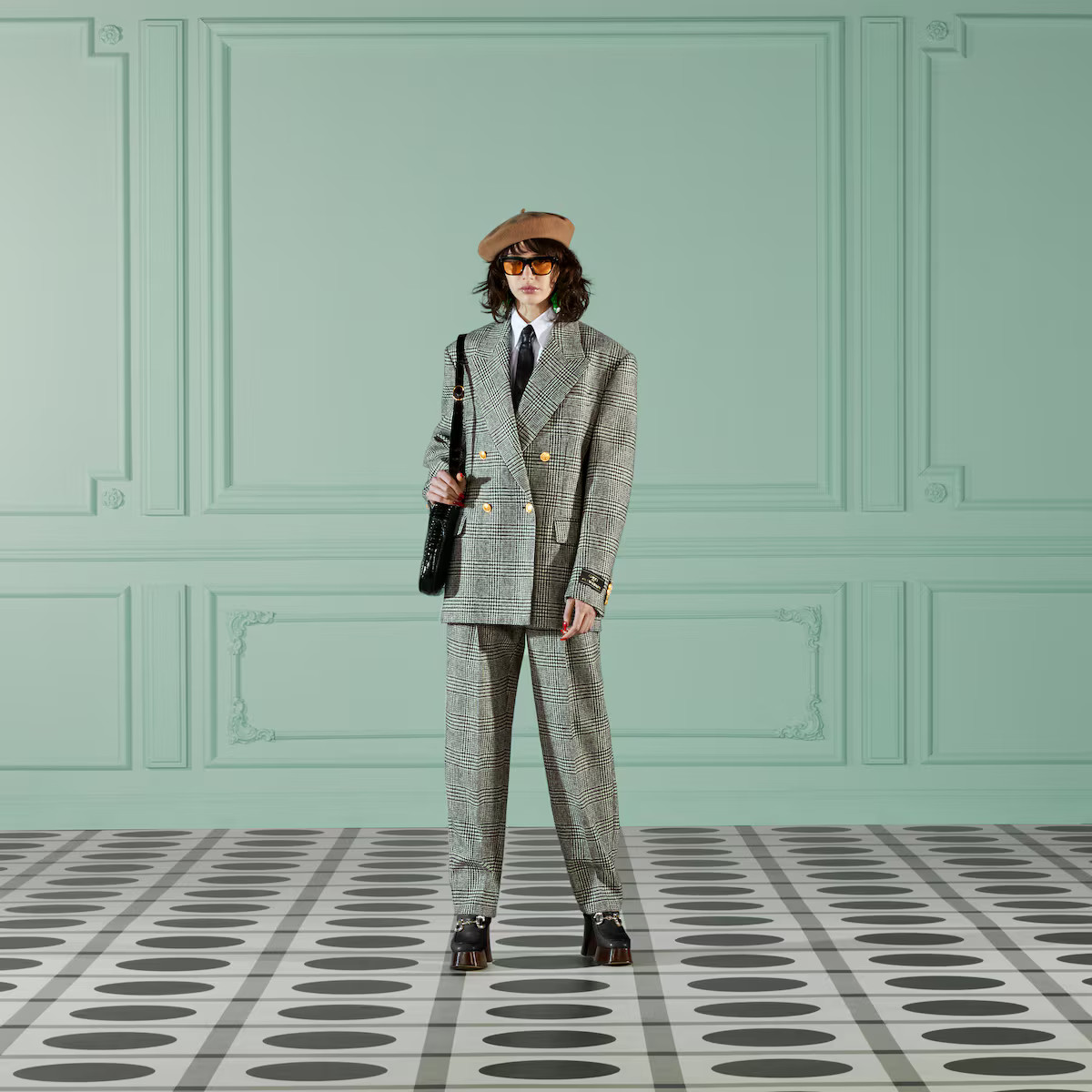 Gucci Prince of Wales check jacket | Gucci (US)