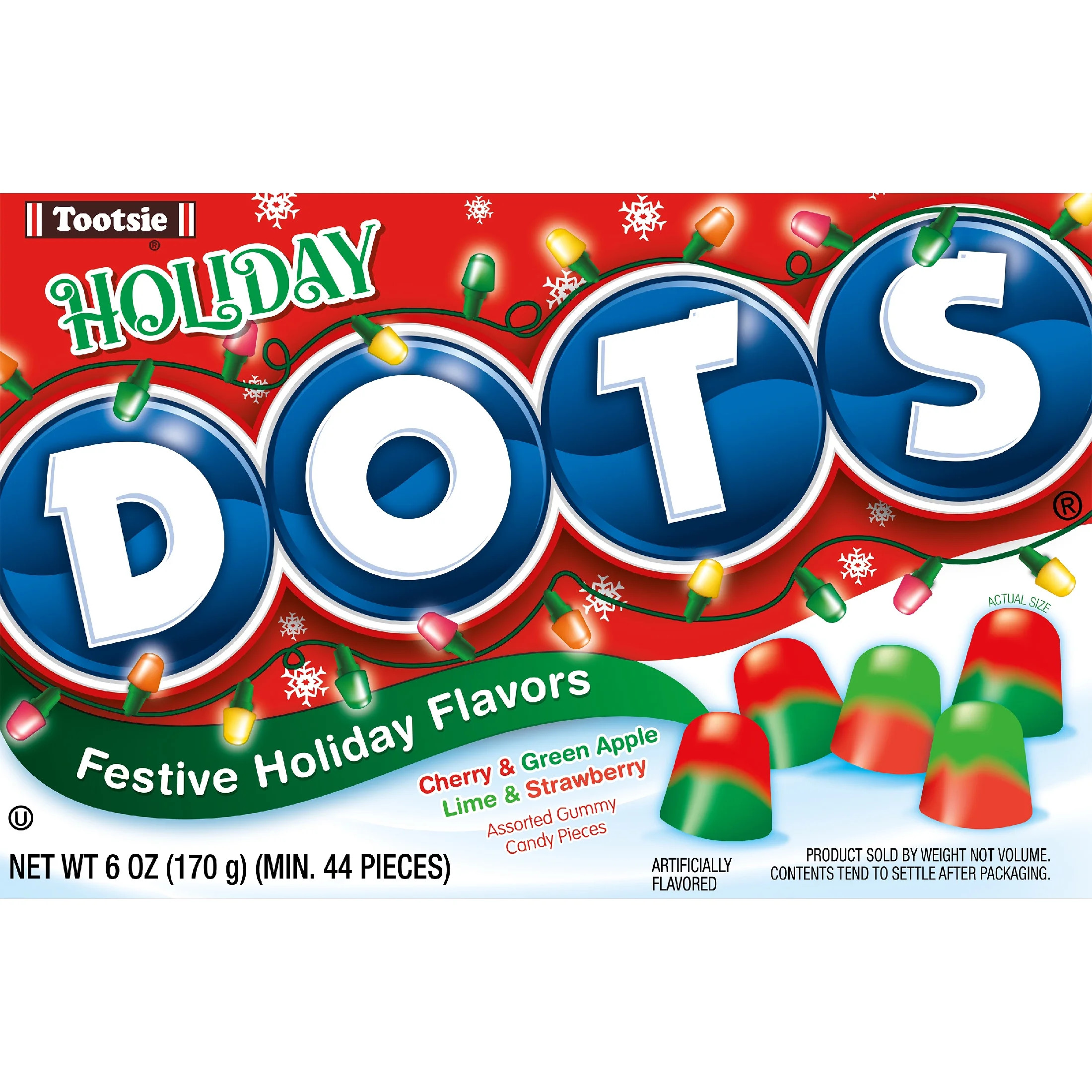 Dots Holiday Gummy Candy, 6 oz | Walmart (US)