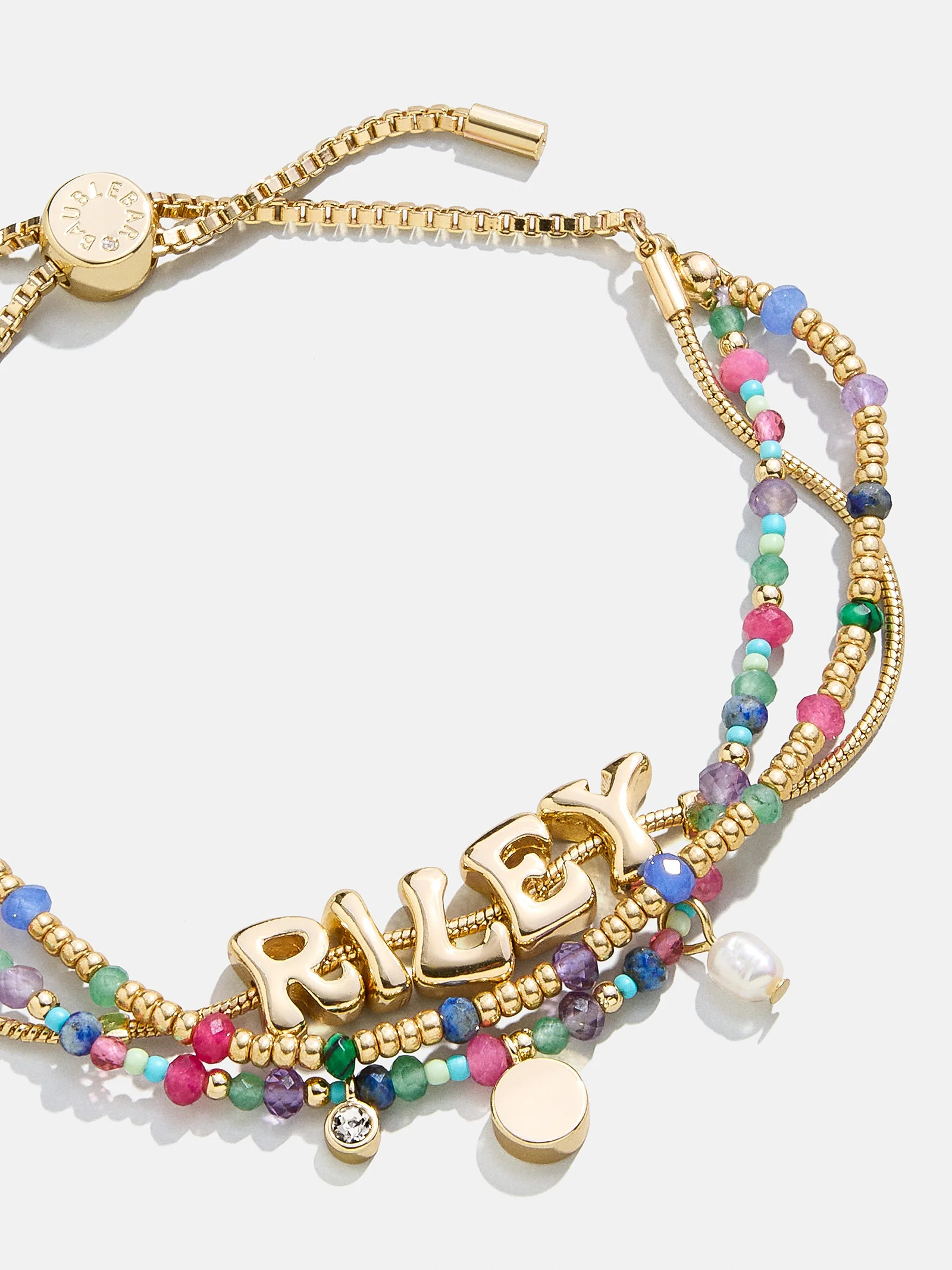 Rowan Semi-Precious Custom Layered Bracelet - Positano | BaubleBar