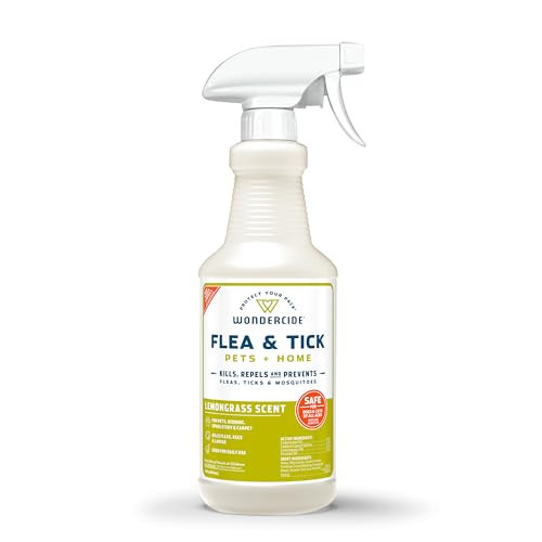 Wondercide - Flea, Tick & Mosquito Spray for Pets and Home with Natural Essential Oils - Killer, Control, Prevention, Treatment - Lemongrass 16 oz | Amazon (US)