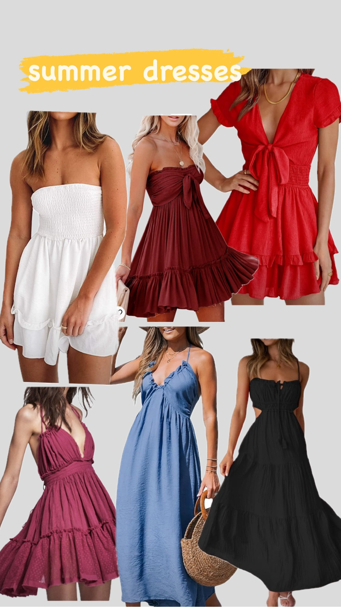 Summer dresses +amazon finds

Red dress, blue dress, white dress, sun dress, maxi dress

#LTKStyleTip #LTKFindsUnder50 #LTKSeasonal