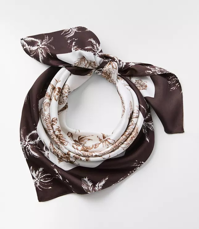 Garden Square Scarf | LOFT