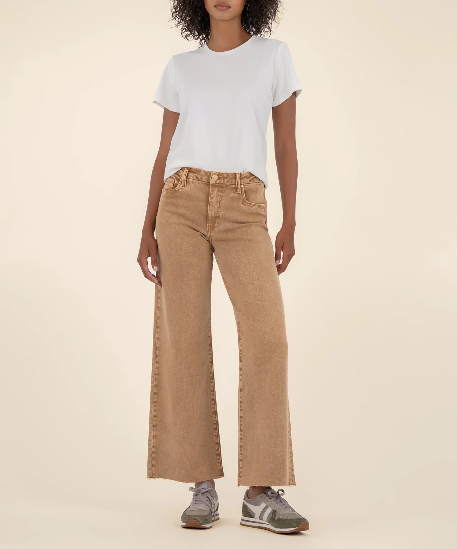 Meg High Rise Wide Leg - 8 / Chestnut - Kut from the Kloth | Kut From Kloth