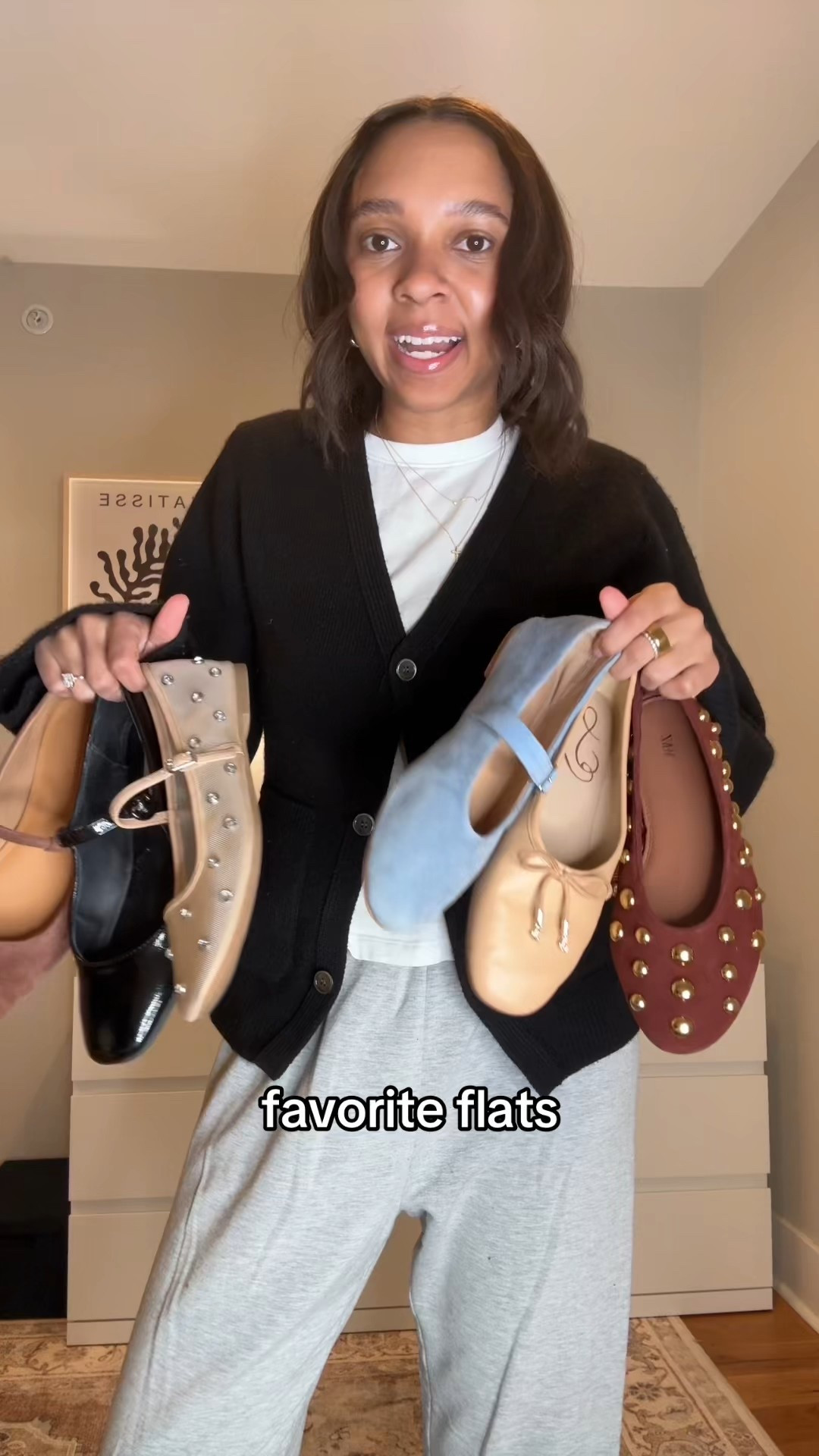 Brown studded are Zara!!

Ballet flats, studded flats, flats for work, casual shoes 

#LTKFindsUnder50 #LTKSaleAlert #LTKFindsUnder100