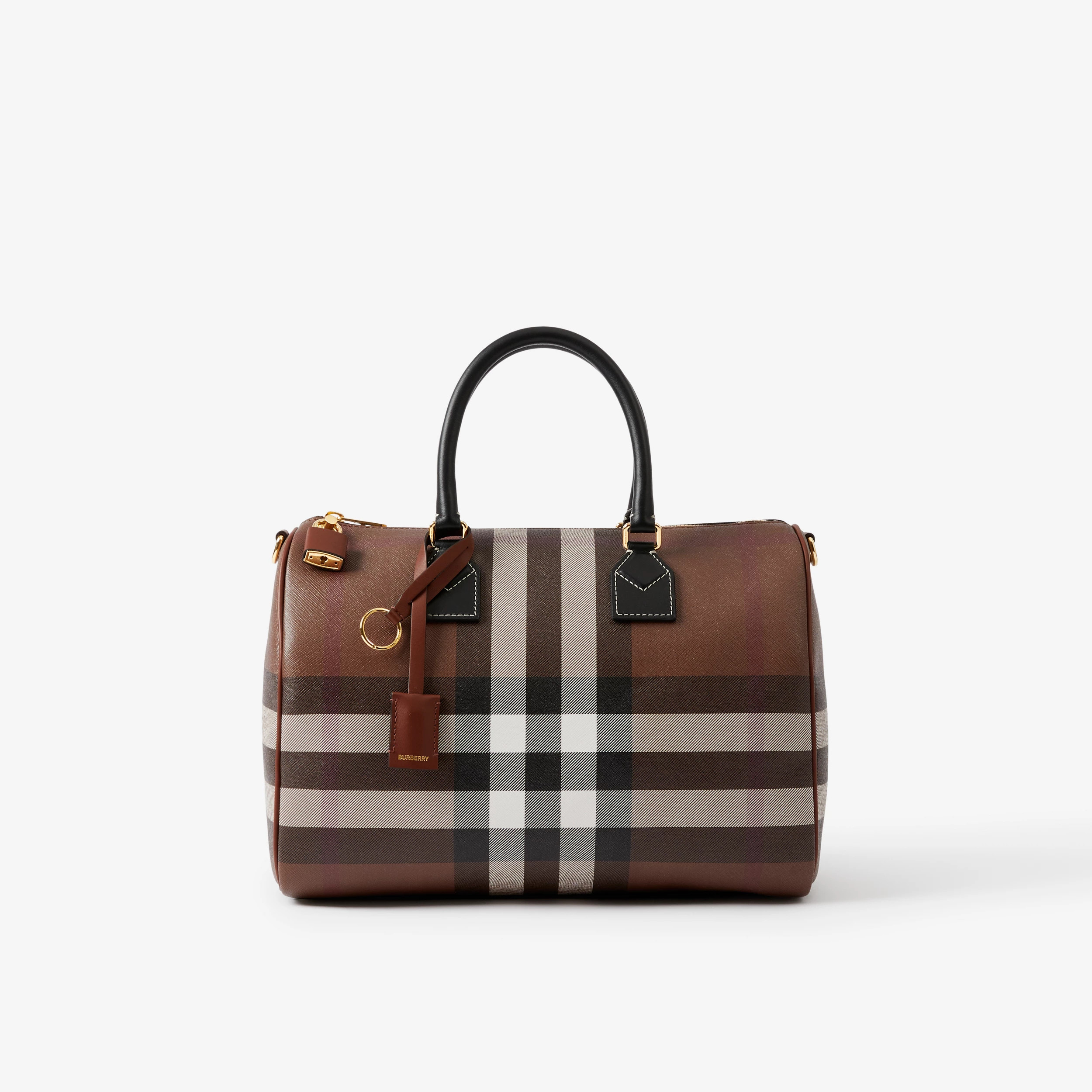 Check Medium Bowling Bag | Burberry (US)