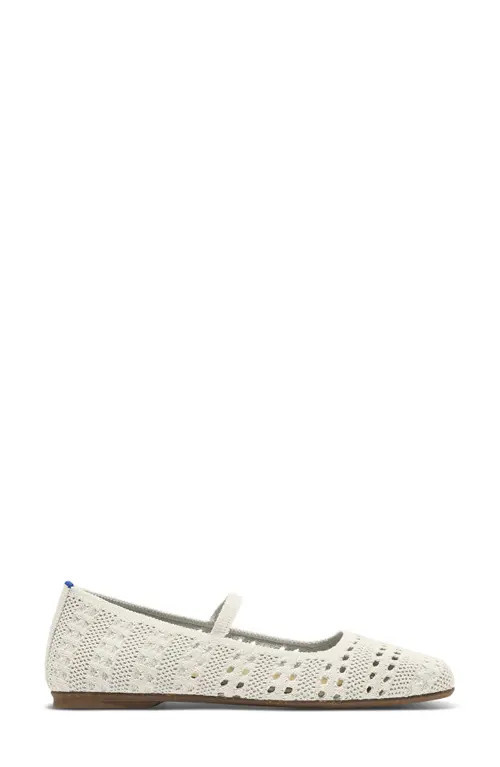 Rothy's The Max Square Mary Jane in Sandy Crochet at Nordstrom, Size 8.5 | Nordstrom