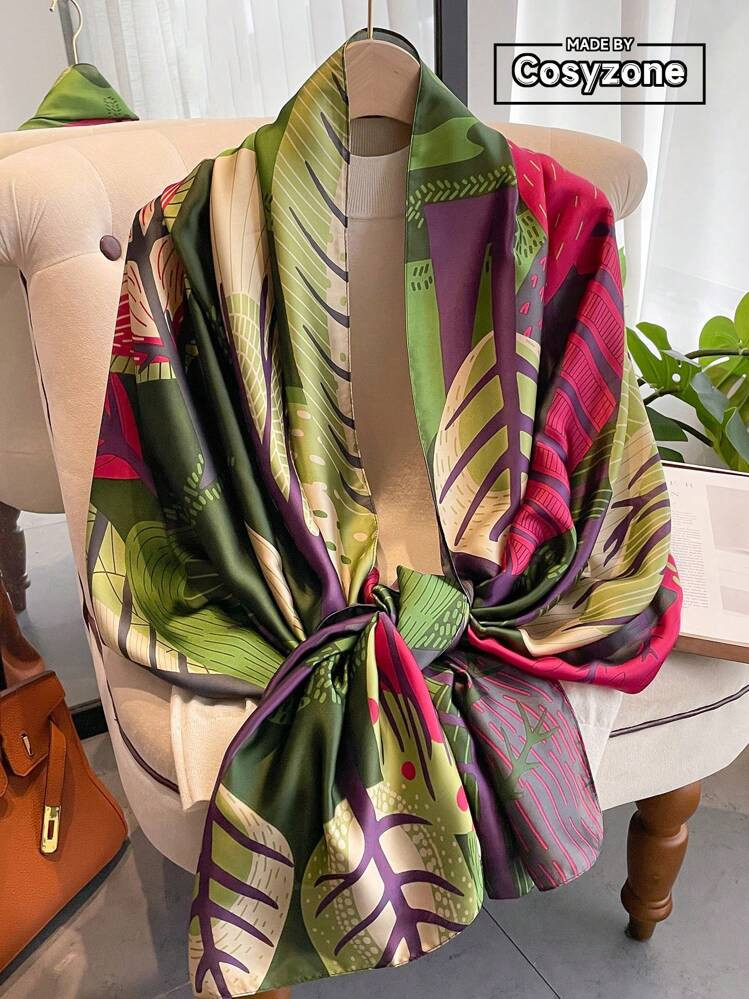 Boho Tree Print Scarf Elegant Scarf For Casual Weekend Wear | SHEIN