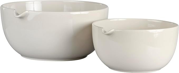 Servappetit Cream Mixing Bowls Set of 2 | Amazon (US)