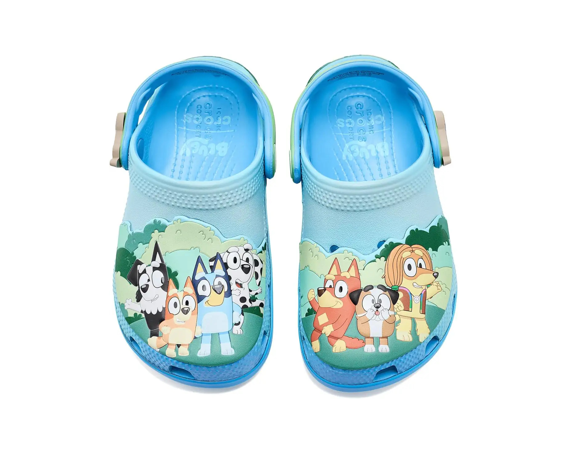 Kids Crocs Kids Bluey Classic Clogs (Toddler) | Zappos.com