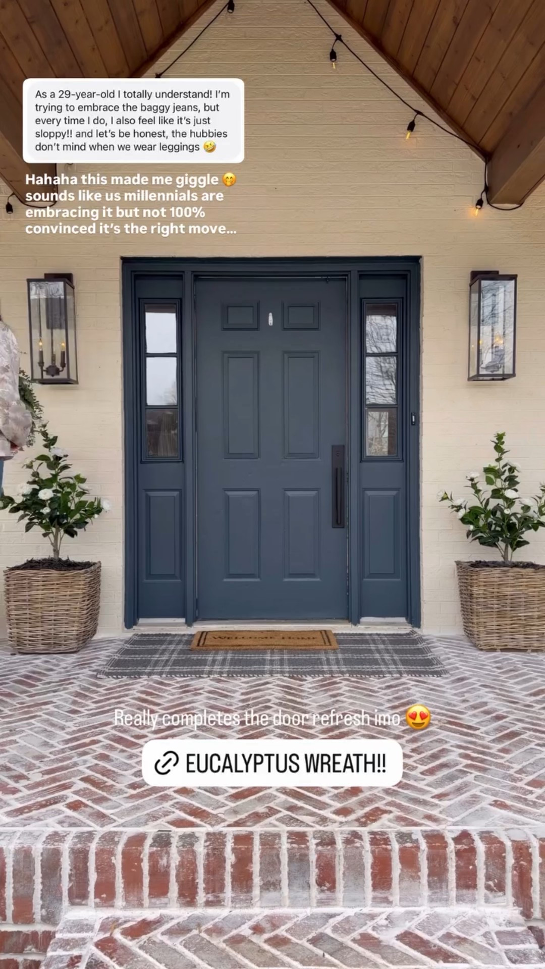 This wreath really completes this door refresh 🌿

Tap to shop 🔗

Porch refresh, DIY, outdoor decor

#LTKdayinmylife #LTKSeasonal #LTKHome