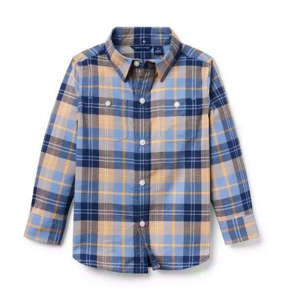 Plaid Flannel Shirt | Janie and Jack