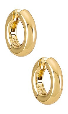 BaubleBar Dalilah Huggie Hoops in Gold from Revolve.com | Revolve Clothing (Global)