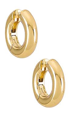 BaubleBar Dalilah Huggie Hoops in Gold from Revolve.com | Revolve Clothing (Global)