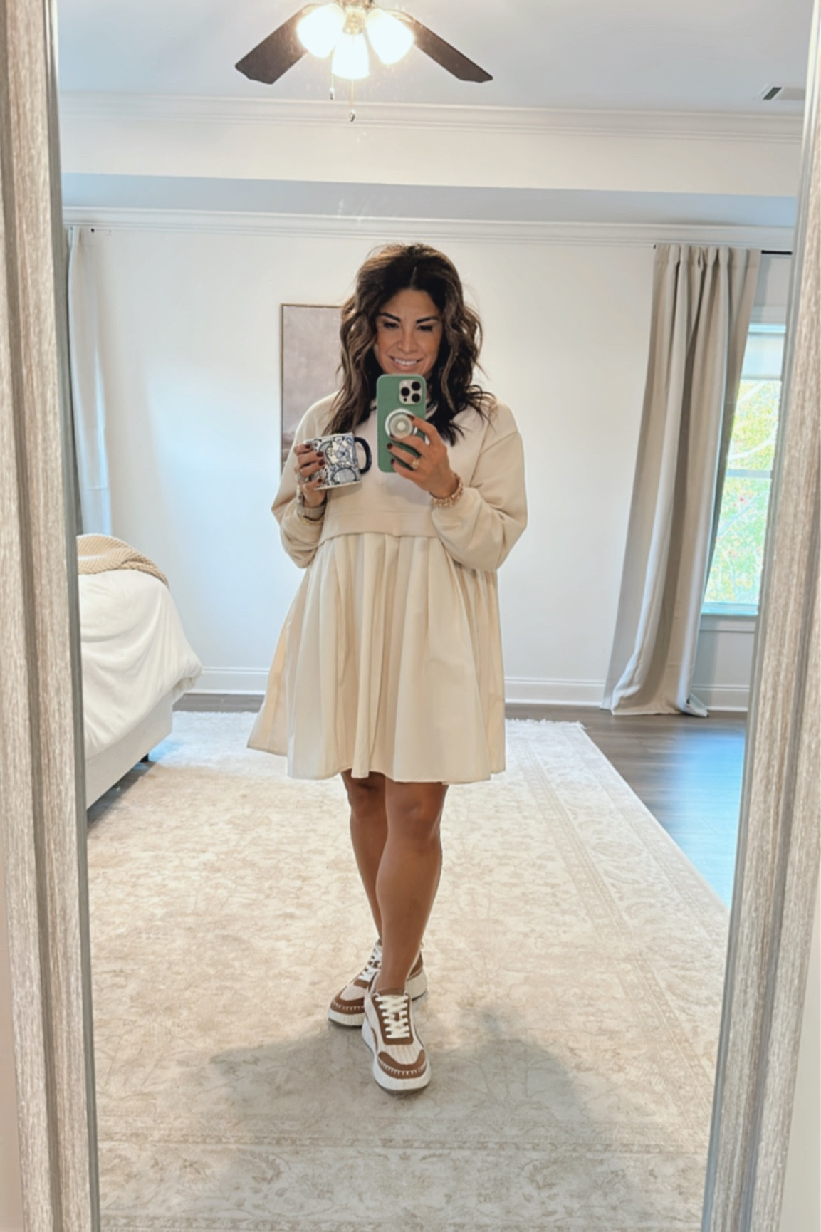 Loving this Free People Dupe! Wearing an XS! It’s definitely oversized, but I love it!