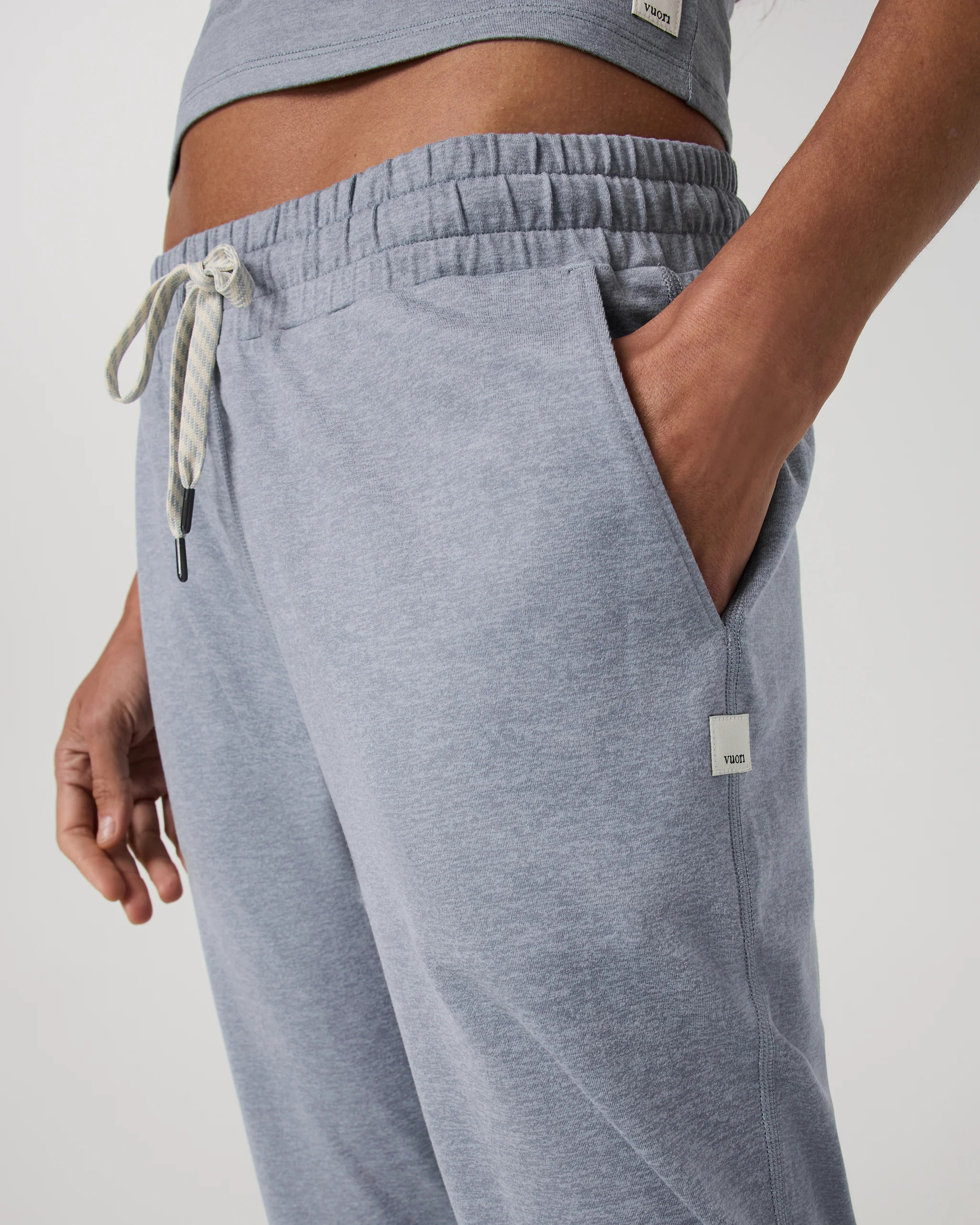 Performance Joggers – Women's Coastal Fog Heather Joggers – Vuori | Vuori Clothing (US & Canada)
