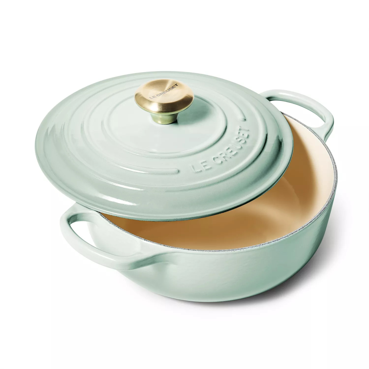 Le Creuset Signature Round Sauteuse with Lid, 3.5 qt. | Sur La Table