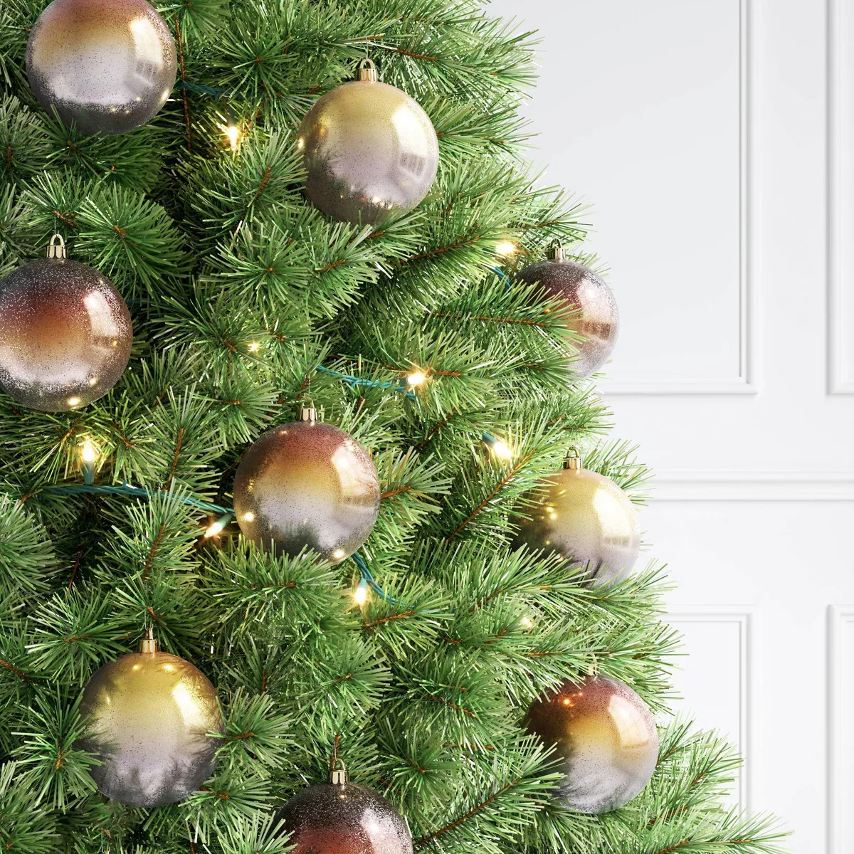 9ct 100mm Christmas Ornament Set Gold/Copper/Bronze - Wondershop™ | Target