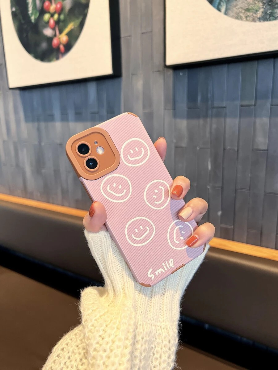 Cartoon Face Phone Case | SHEIN