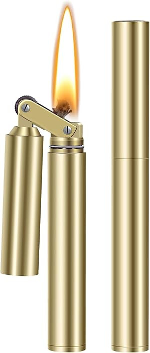 CHOICEDC Vintage Lighter, Cool Trench Lighter, Unique Kerosene Lighters Fluid Refillable, Antique... | Amazon (US)