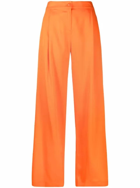 mid-rise palazzo pants | Farfetch (AU)