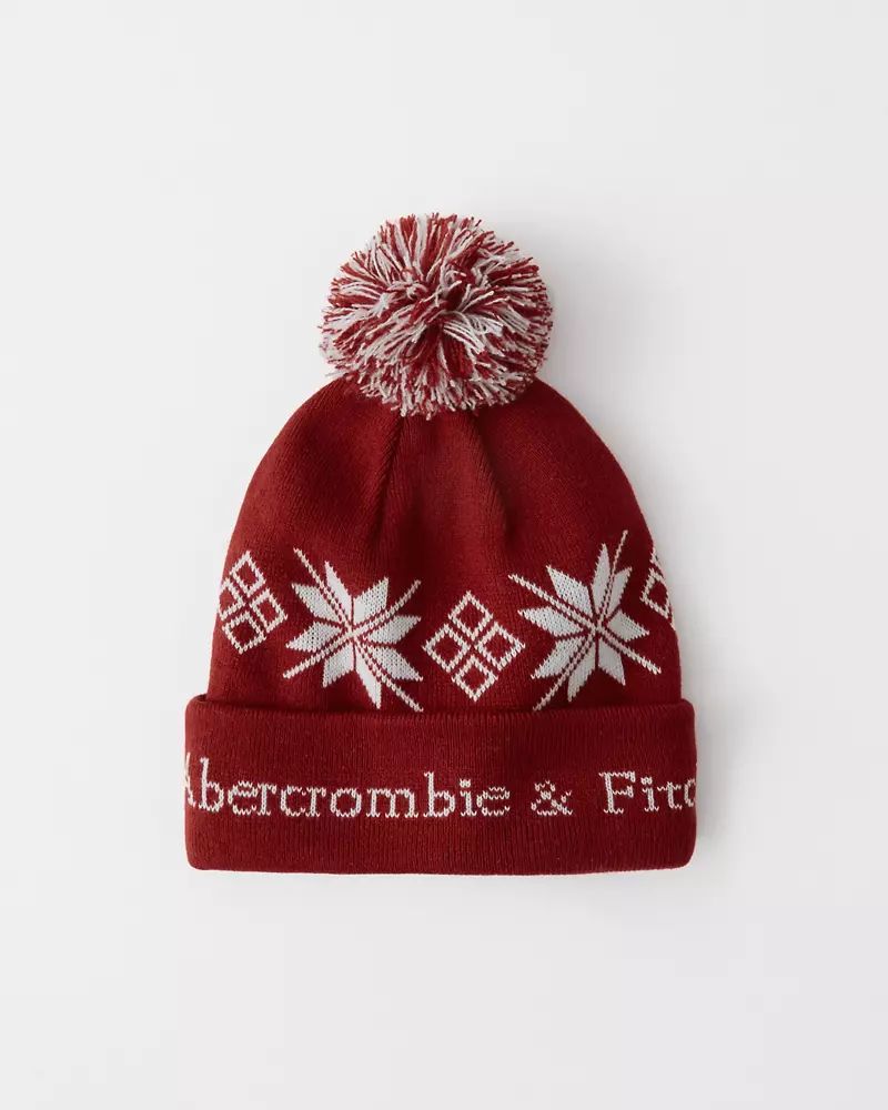 Logo Beanie | Abercrombie & Fitch US & UK