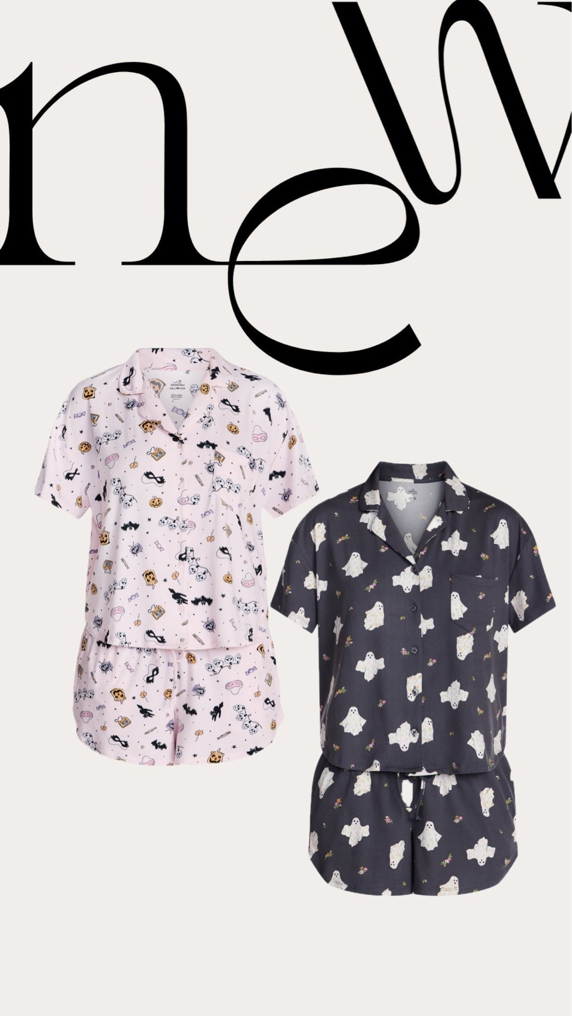 Women’s Halloween fall pajamas for $16