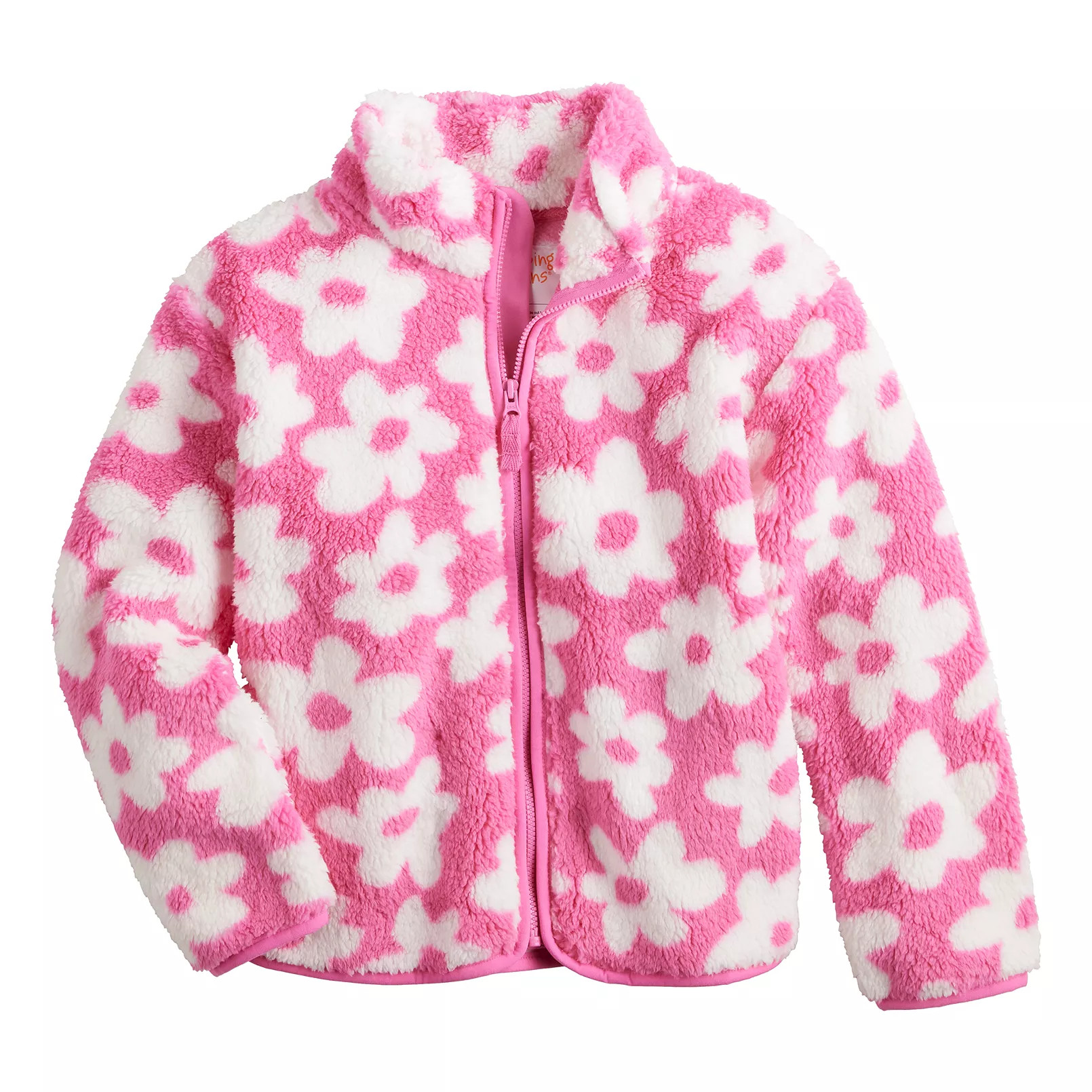 Baby & Toddler Girl Jumping Beans® Fleece Jacket | Kohl's