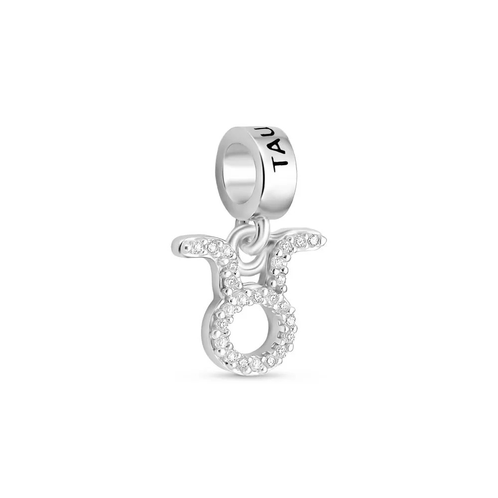 Pingente Life Signo Touro Prata Cravejado | Vivara (BR)