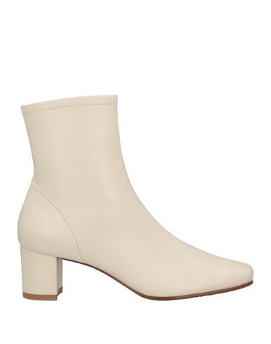 By Far Woman Ankle boots Cream Size 11 Leather | YOOX (US)
