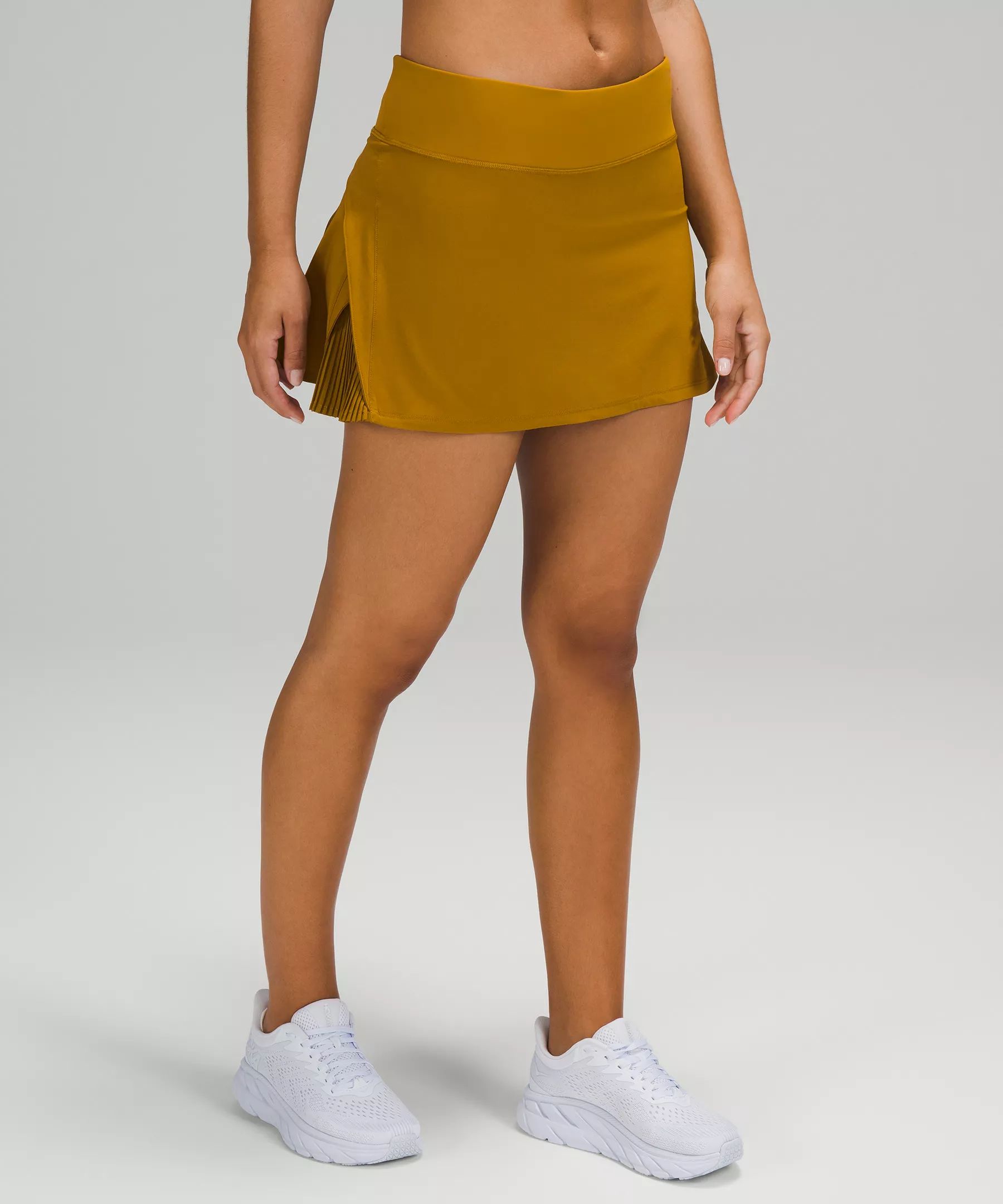 Play Off the Pleats Mid-Rise Skirt | Lululemon (US)