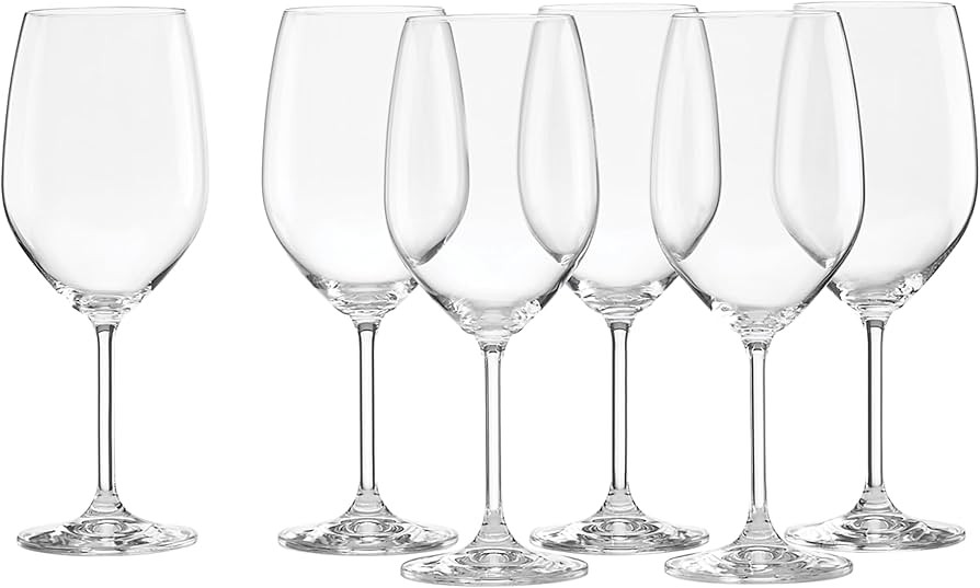 Lenox Tuscany Classics White Wine Glass Set, Buy 4 Get 6, 6 Count (Pack of 1), Clear, 21 ounces | Amazon (US)