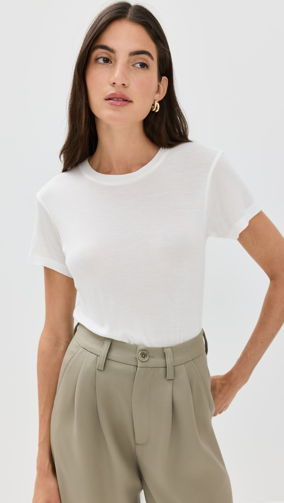 ANINE BING Amani Tee | Shopbop | Shopbop