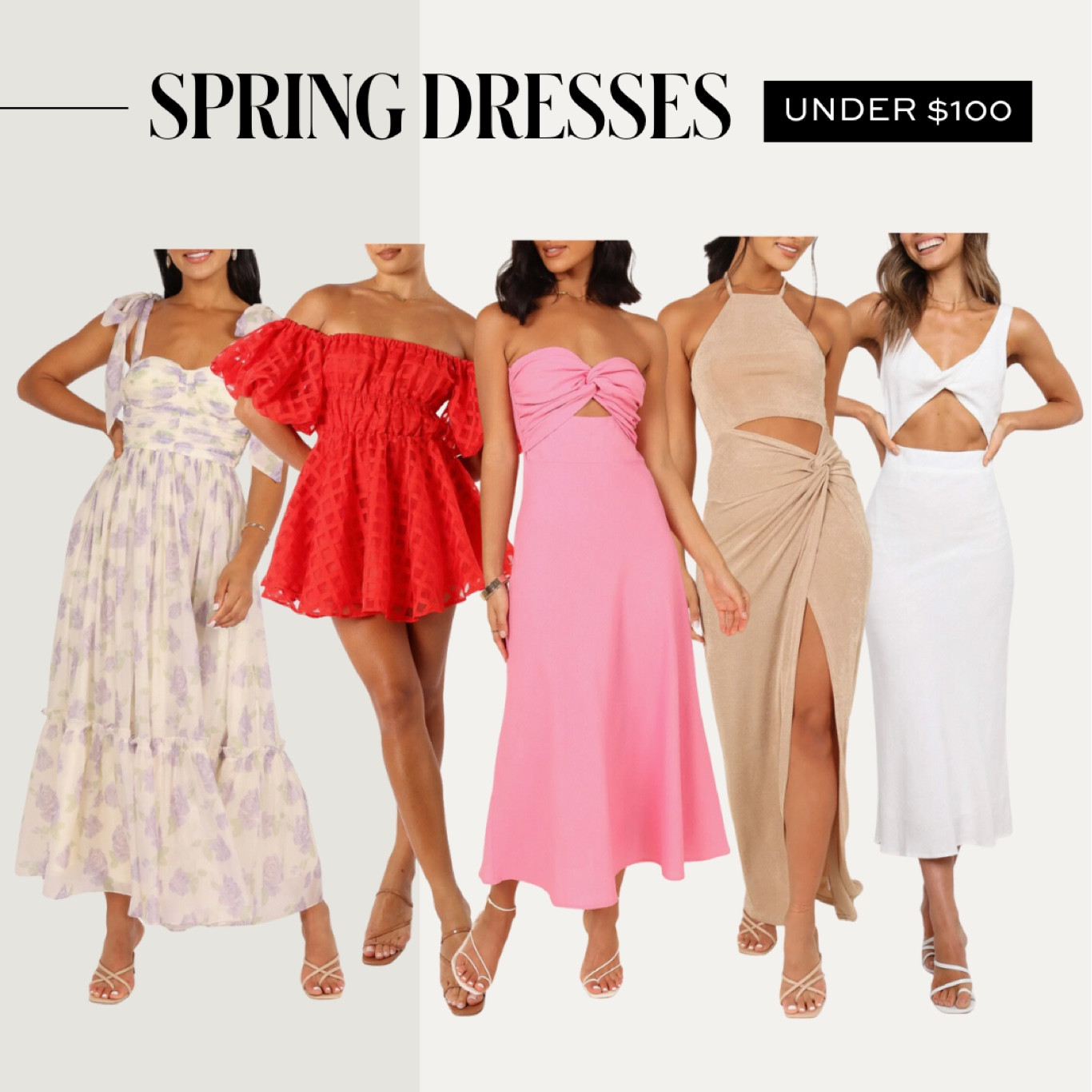 Spring dresses under $100
Vacation dresses
Wedding guest dressses



#LTKfindsunder100 #LTKfindsunder50 #LTKwedding