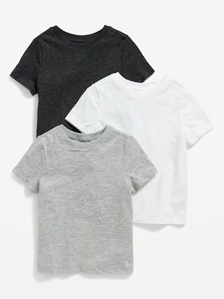 Unisex 3-Pack Short-Sleeve T-Shirt for Toddler | Old Navy (US)